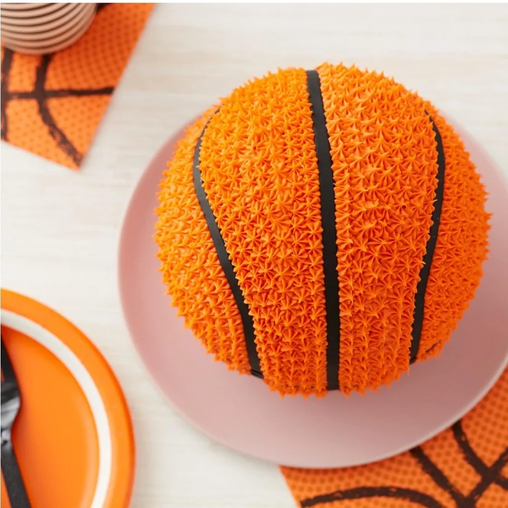 Wilton 3-D Sports Ball 6-Inch Aluminum Cake Pan Set